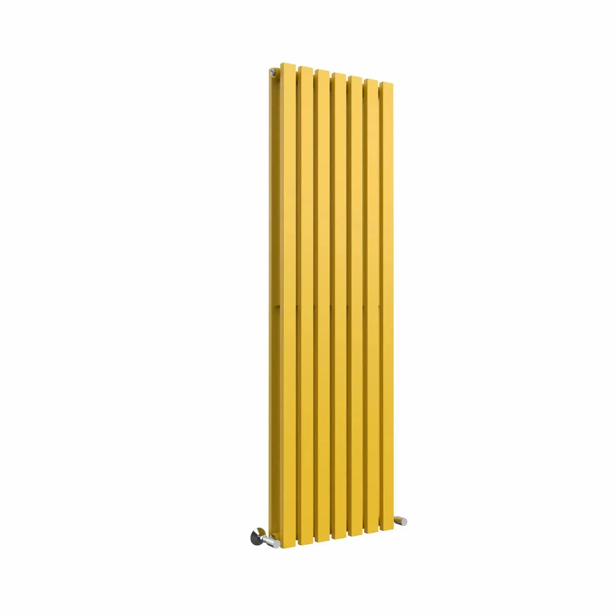 Teramo - Modern vertical flat panel radiator zinc yellow