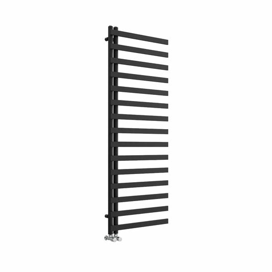 Belluno - Designer heated towel rail black - Warmthology