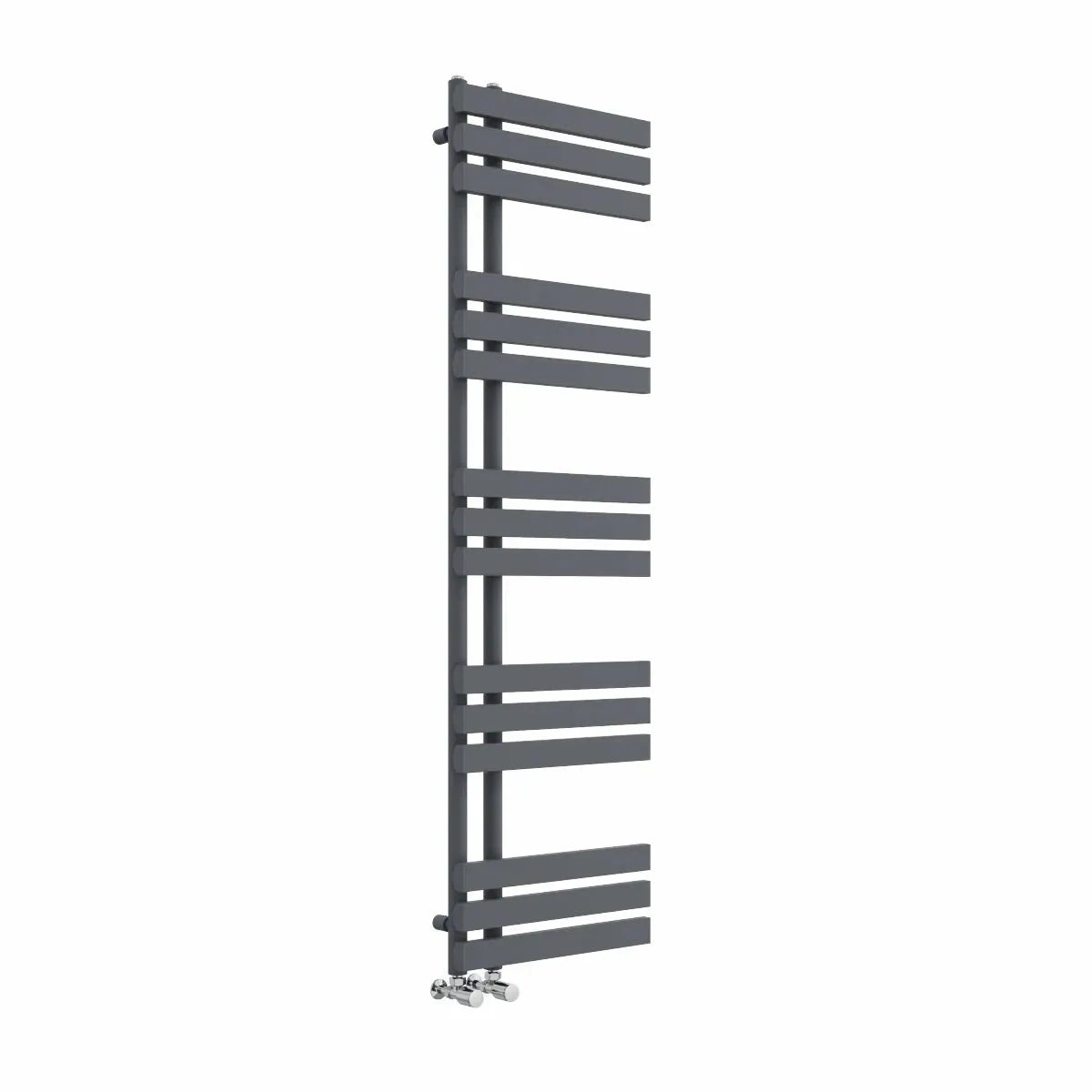 Burano - Designer heated towel rail anthracite - Warmthology