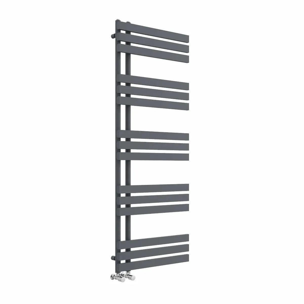 Burano - Designer heated towel rail anthracite - Warmthology