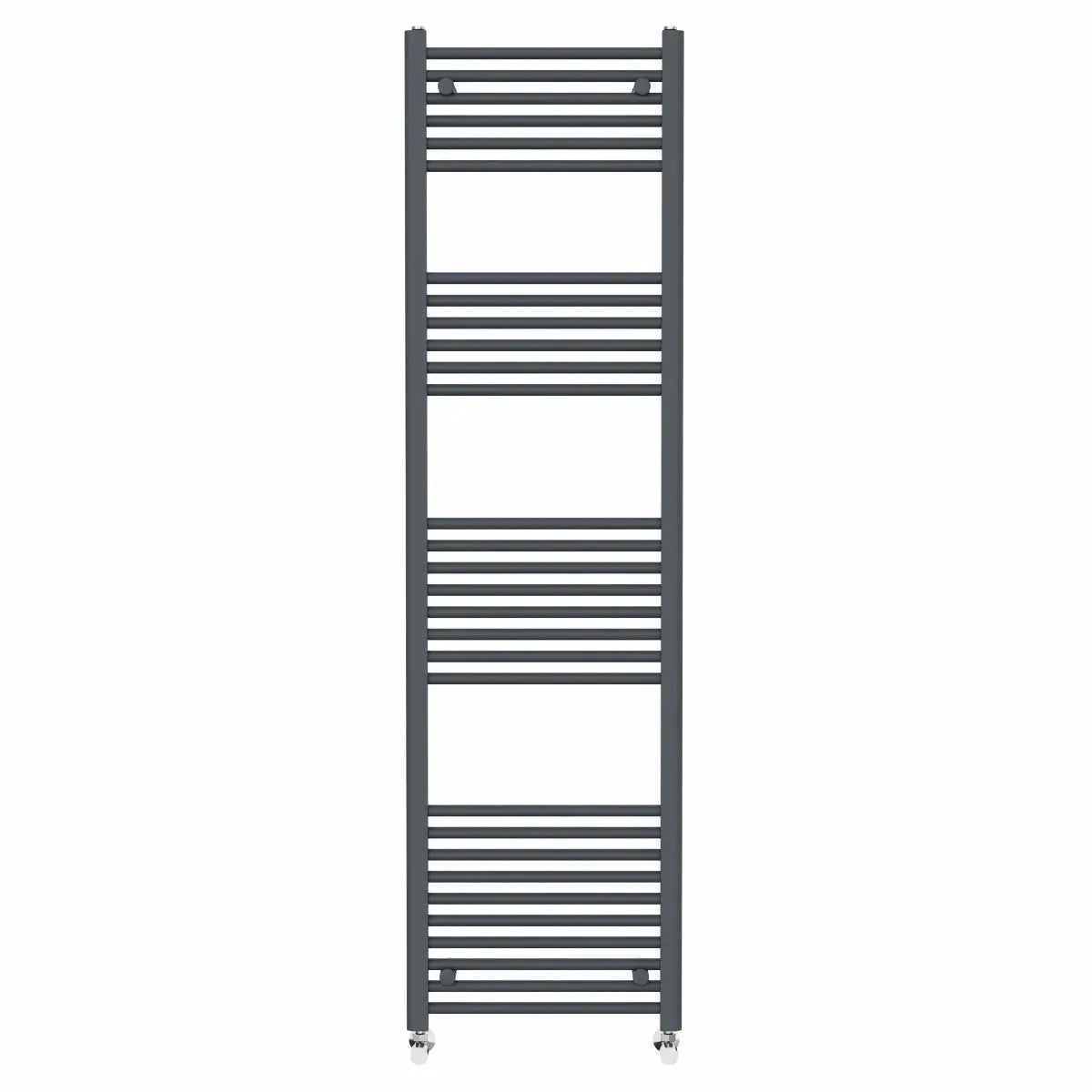 Enna - Straight heated towel rail anthracite - Warmthology