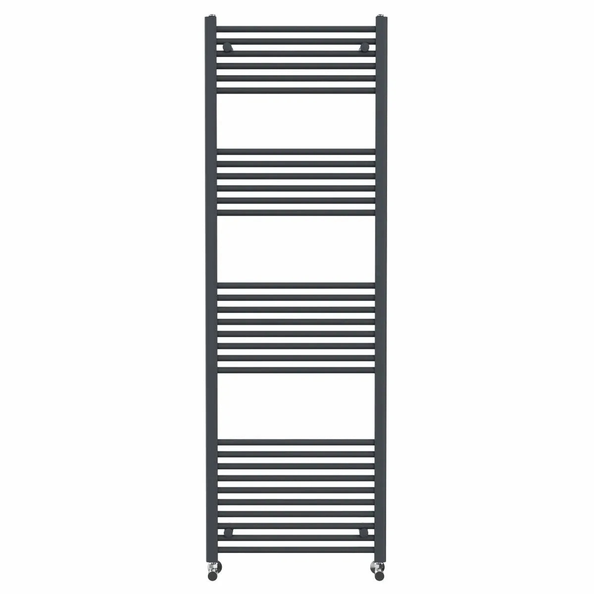 Enna - Straight heated towel rail anthracite - Warmthology