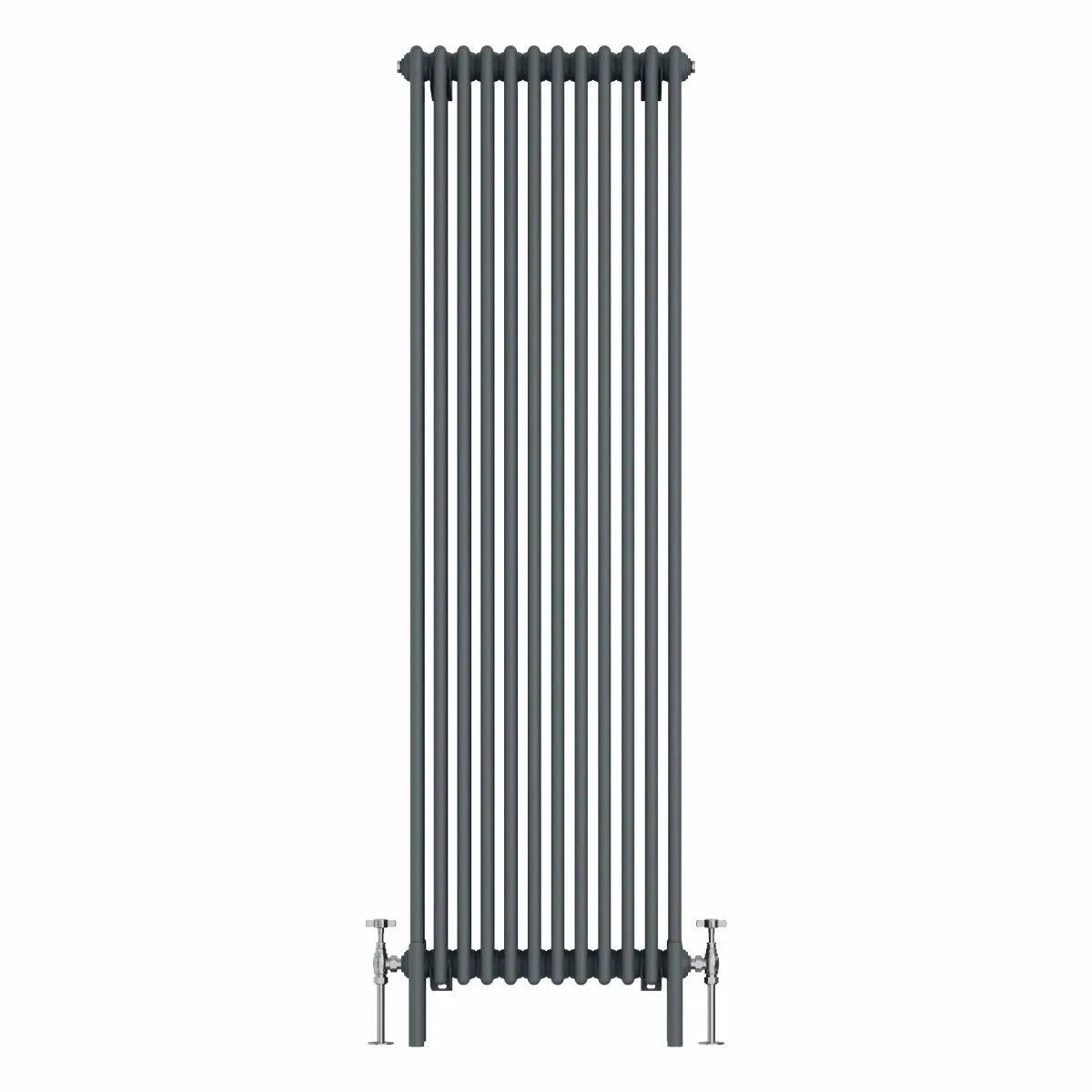 Ferentino - Traditional vertical column radiator anthracite - Warmthology