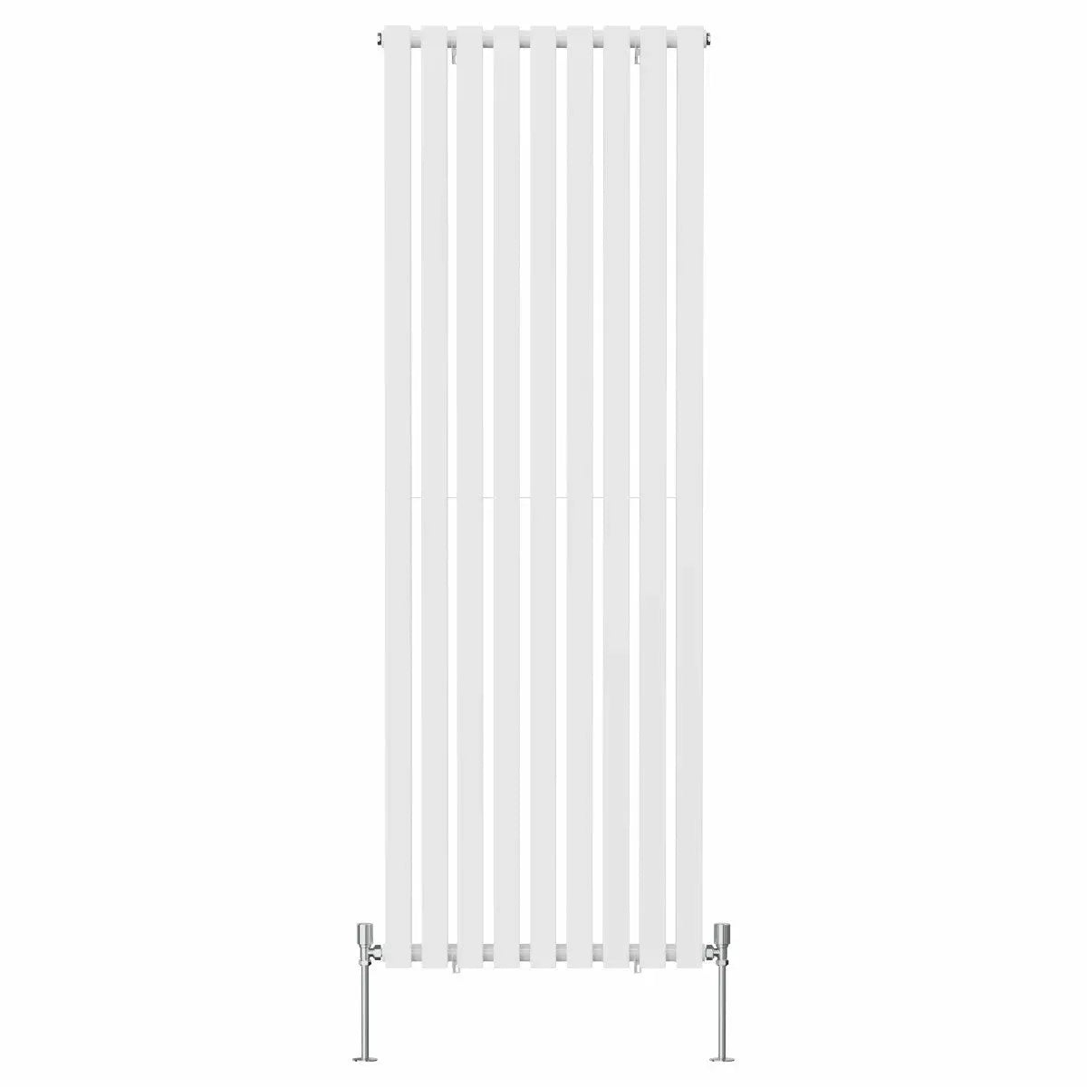 Teramo - Modern vertical flat panel radiator white - Warmthology